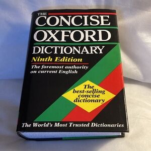 The Concise Oxford Dictionary of Current English - Ninth Edition